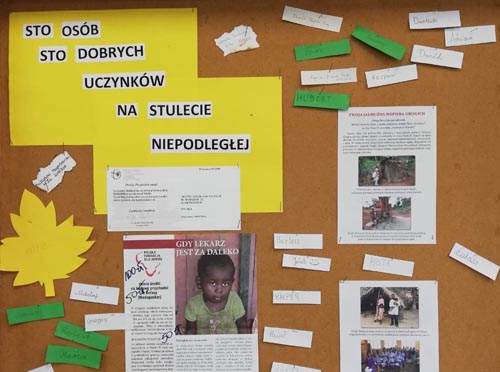 Podsumowanie akcji 100 dobrych uczynków