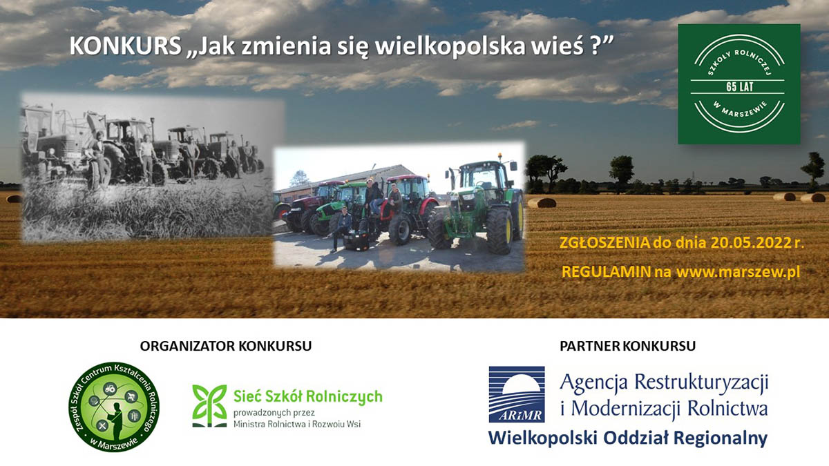 jak zmienia sie wielkopolska wies plakat