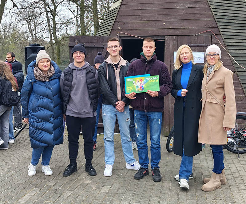 Nasza szkoła uczestniczyła w VII edycji gminnego konkursu Region Czysty na 6 