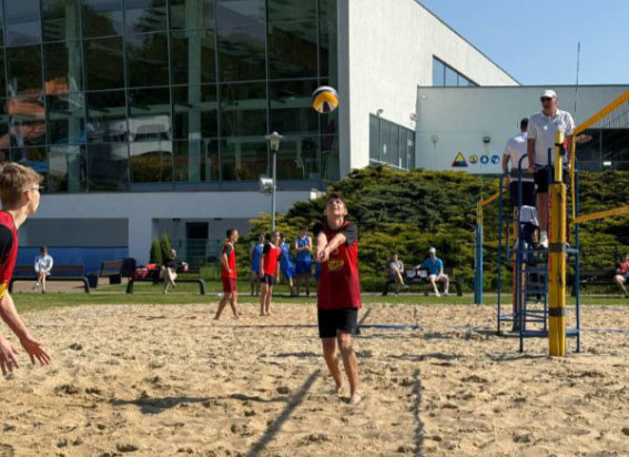 Finał piłki plażowej siatkowej chłopców