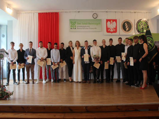 Pożegnanie absolwentów
