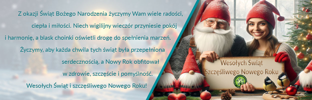 Wesołych Świąt Bożego Narodzenia i Szczęśliwego Nowego 2026 Roku